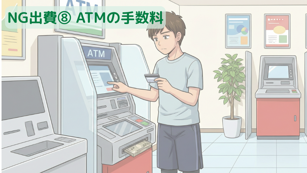 alt"ATMの手数料"
