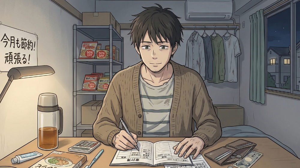 alt"節約ばかりで稼げてない人"
