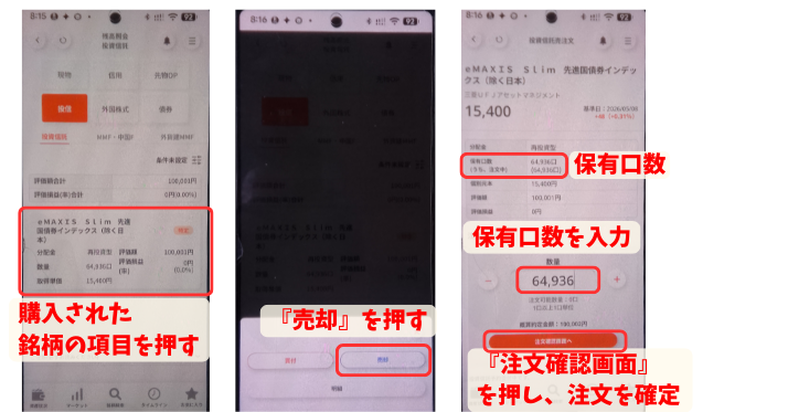 alt"投資信託をクレカ即売り"