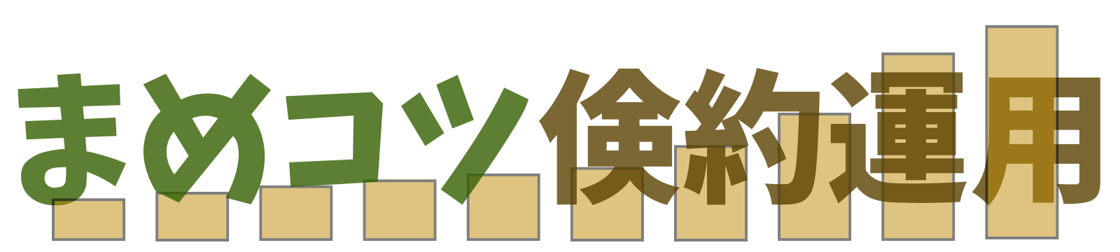まめコツ倹約運用